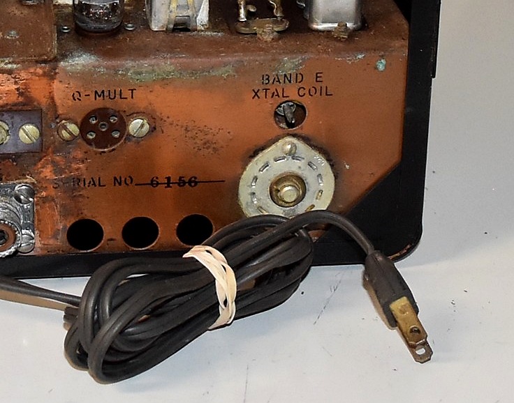 Drake 2-B rear apron stamped SERIAL NO 6156