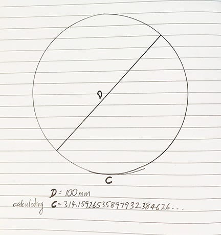 How Much π Do You Need?