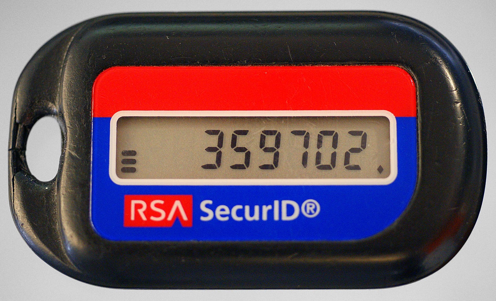 RSA SecurID with a ‘boring’ number on it